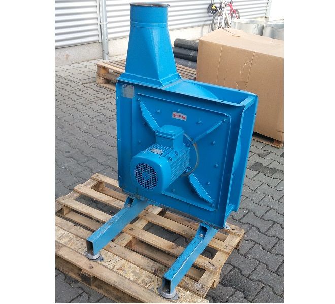 Nyitott járókerekű ventilátor 3 kw teljesítménnyel