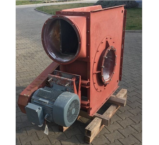 Porelszívó ventilátor 15 kW teljesítménnyel