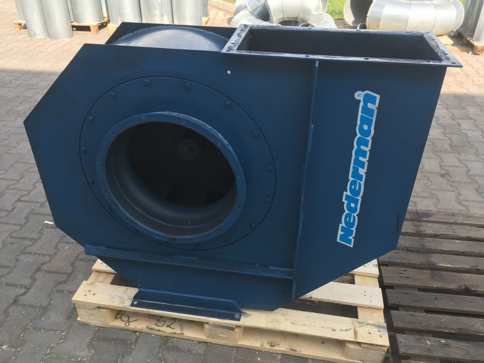 Nederman ventilátor 15 kW teljesítménnyel