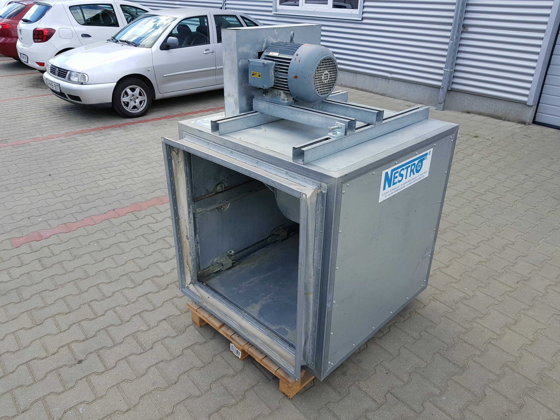 Használt 4 kW-os WOLF ventilátor